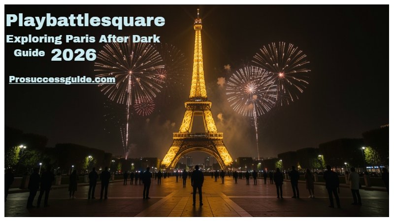 Playbattlesquare Exploring Paris After Dark